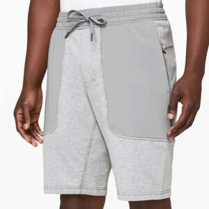 Lululemon City Commute Short Heathered Medium Gray Size Medium